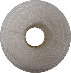 White Poly Rope 4mm x 30m $5.35